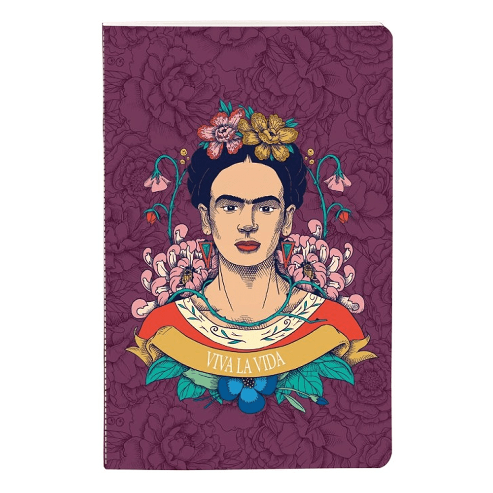 Блокнот "Frida Kahlo", 48 листов, линейка, ассорти - 3