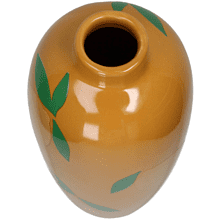 Ваза "Lemon", керамика, 11х11х24.5 см, разноцветный