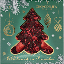 Шоколад темный "Бэррифэст", 150 г, новогодняя упаковка