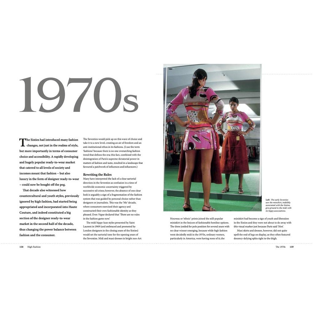Книга на английском языке "High Fashion. The 20th Century Decade by Decade", Emmanuelle Dirix - 5
