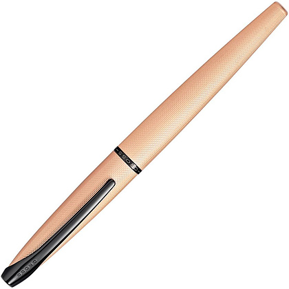Ручка-роллер "Cross ATX Brushed Rose Gold" 0.7 мм, розовое золото, черный, стерж. черный - 2