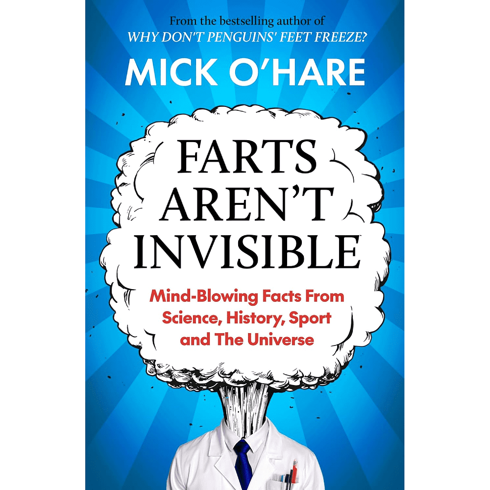 Книга на английском языке "Farts aren`t invisible", Mick O`Hare