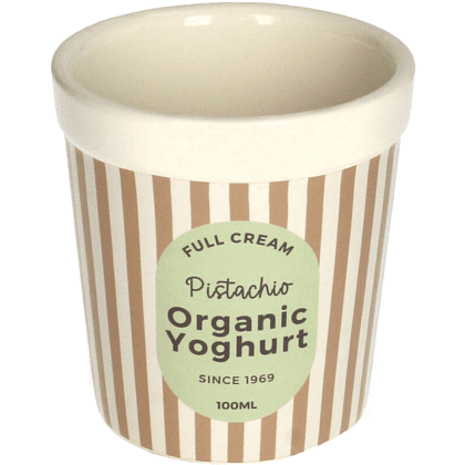 Кашпо "Organic Yoghurt", керамика, коричневый