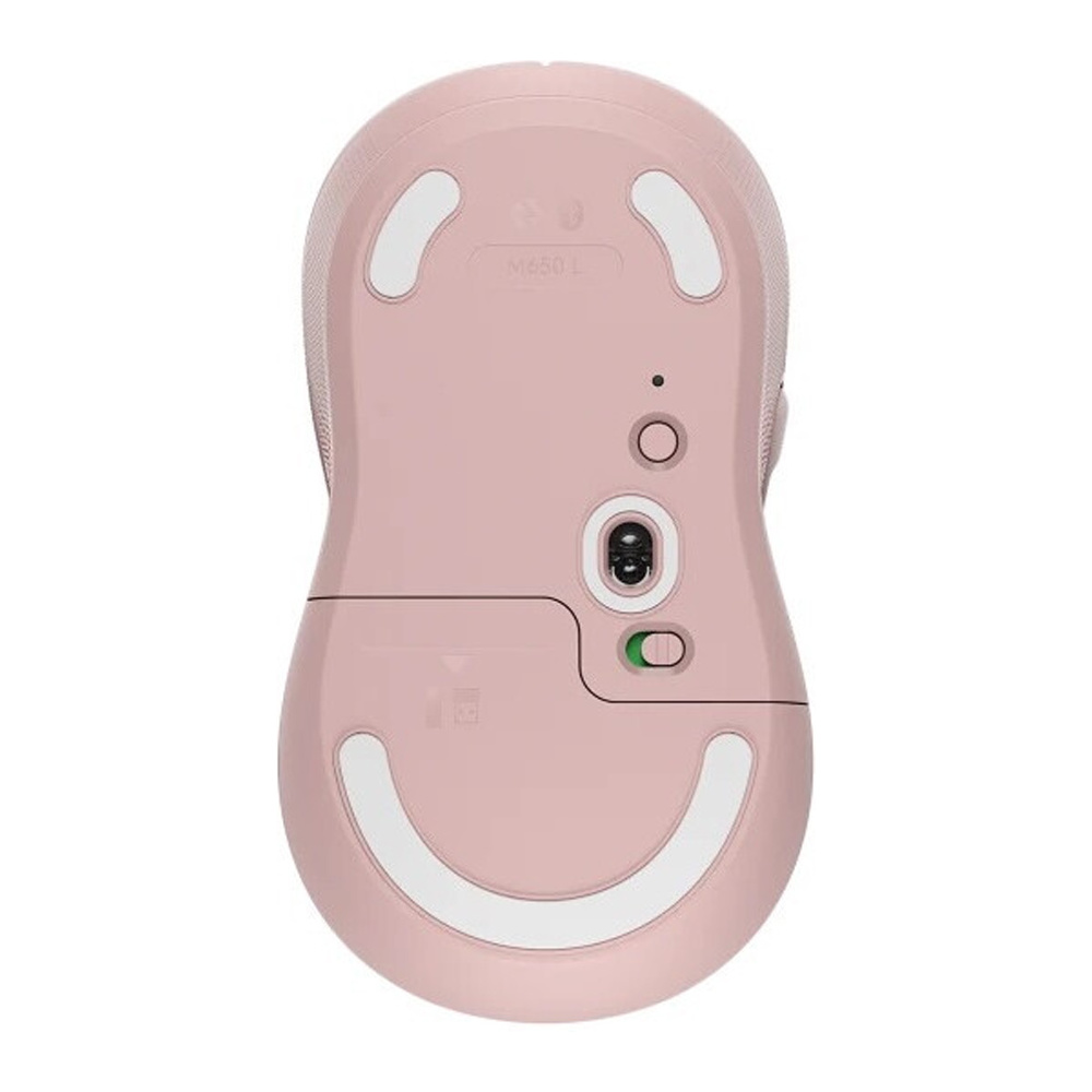 Мышь Logitech "Signature M650 L", беспроводная, 4000  dpi, 5 кнопок, светло-розовый - 2