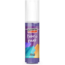 Краски для текстиля "Pentart Fabric paint", 20 мл, фиолетовый