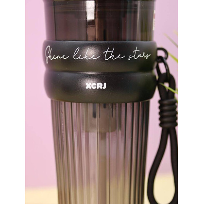 Кружка термическая "Тамблер. Care", 750 мл., пластик, черный - 4