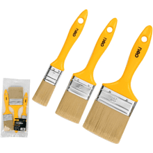 Набор кистей Deli YS EDL509157, малярных, 25/50/75 мм, смешанная щетина, 3 шт