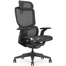 Кресло компьютерное SitZone E-JX-001А, сетка, пластик, черный