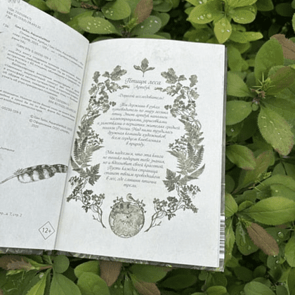 Книга "Птицы леса. Артбук", Geo Saiko, AquarelleWolf - 5