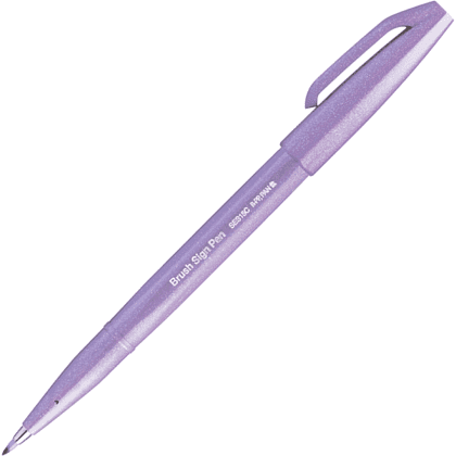 Маркер-кисть "Brush Sign pen", светло-фиолетовый