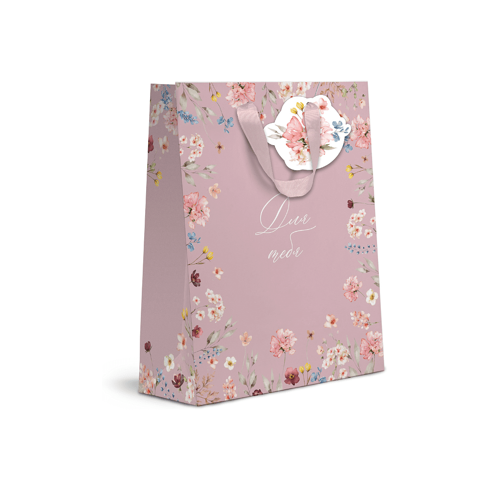 Пакет бумажный подарочный "Italy Garden XLS", 31х41х10 см, ассорти - 2