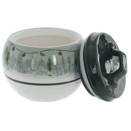 Конфетница керамическая "Рождество", 15 см, разноцветный - 2