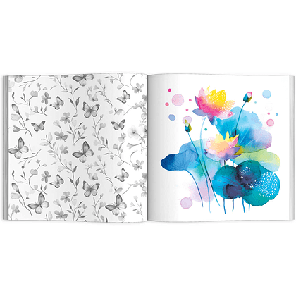 Раскраска "Творческая раскраска. Цветы" - 7