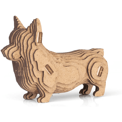 Конструктор 3D мини "Корги"