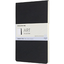 Блокнот для рисования "Art Soft Sketch Pad Large", А5, 130x210 мм, 44 л, черный