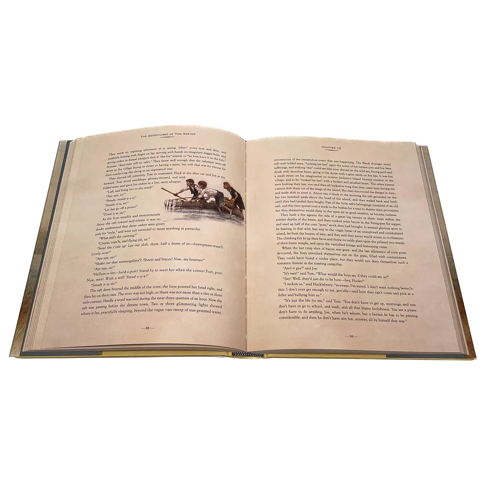 Книга на английском языке "The Adventures of Tom Sawyer", Mark Twain - 3