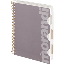 Книга записная "Carrarra", A5, 200 листов, клетка, линейка, точка, фиолетовый