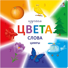 Книга "Изучаем цвета, слова, цифры"