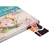 Закладка для книг "Мопс", 170 мм, c лентой, 4 штук, черный - 2