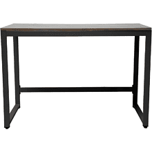 Стол письменный ALLERD RION, черный муар, Австралийское дерево