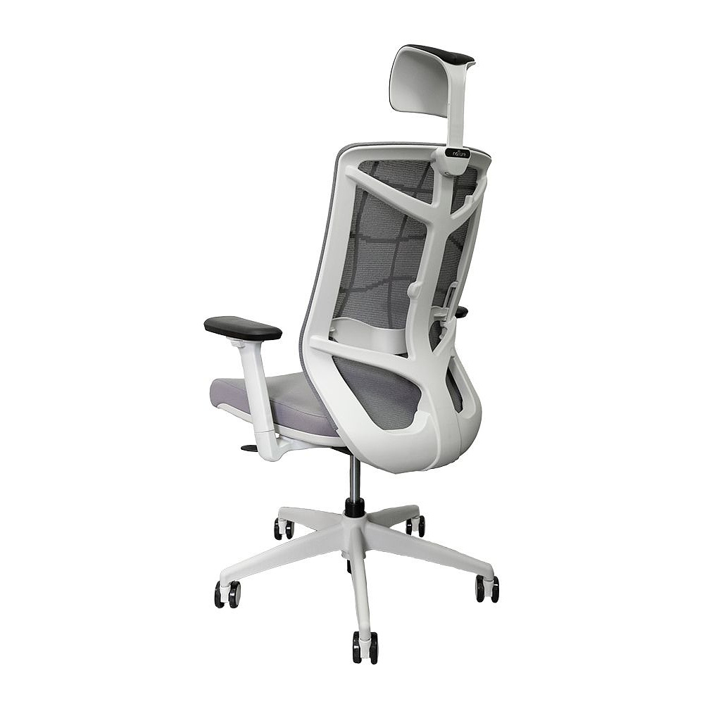 Кресло для руководителя "Nature II", пластик, ткань, серый - 2