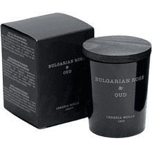 Свеча ароматическая CERERIA MOLLA "Bulgarian Rose & Oud", 70 гр, подарочная упаковка