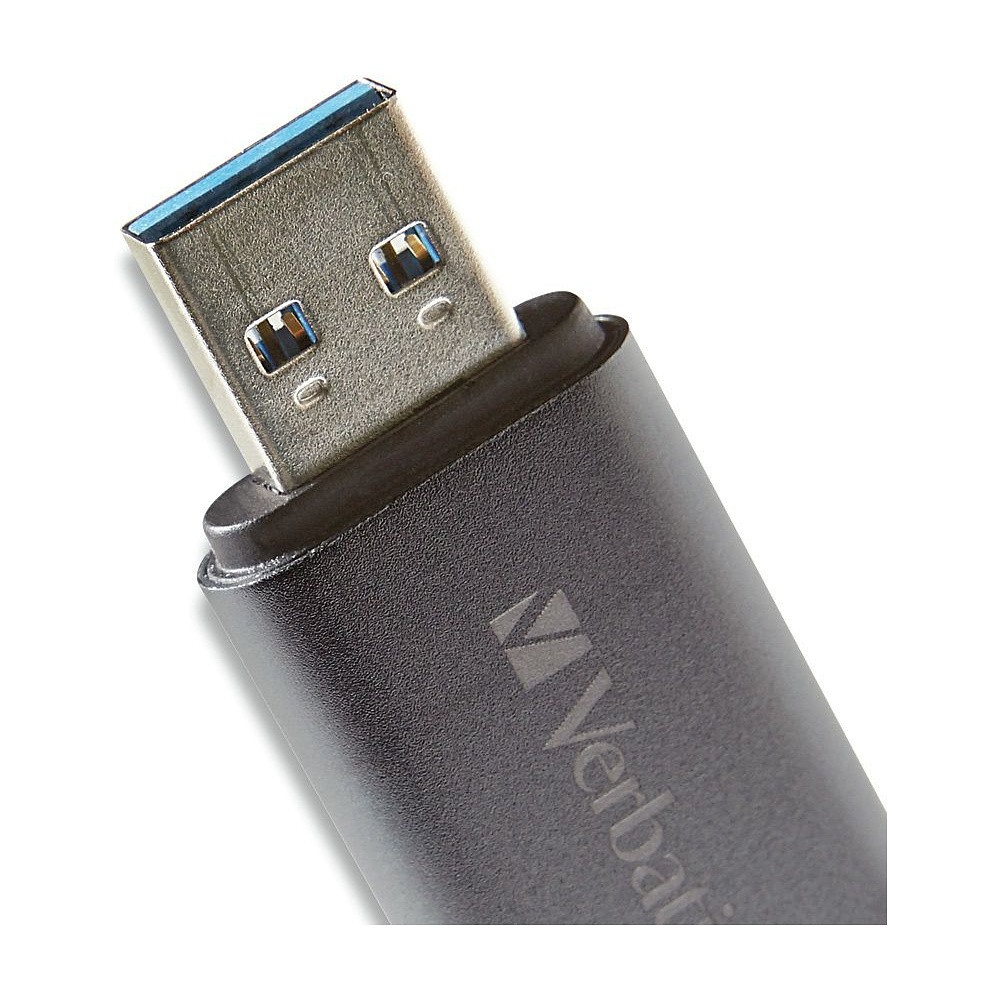USB-накопитель "PinStripe Store 'n' Go", 128 гб, usb 3.2, черный - 5