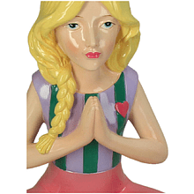 Ваза "Yoga Lady", разноцветный