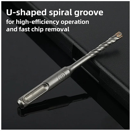 Бур по бетону Deli YS EDH-YCZ16014-E1, 14x160 мм, X-Tip, SDS-PLUS - 8 Бур по бетону Deli YS EDH-YCZ16014-E1, 14x160 мм, X-Tip, SDS-PLUS - 8