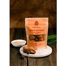 Конфеты "Сибирский кедр", сосновая шишка с корицей в темном шоколаде, 60 гр.