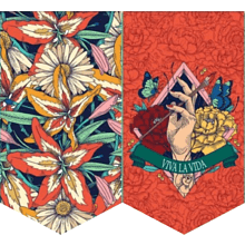 Закладка для книг "Frida Kahlo", 7,5x4 мм, магнитные, 2 штуки