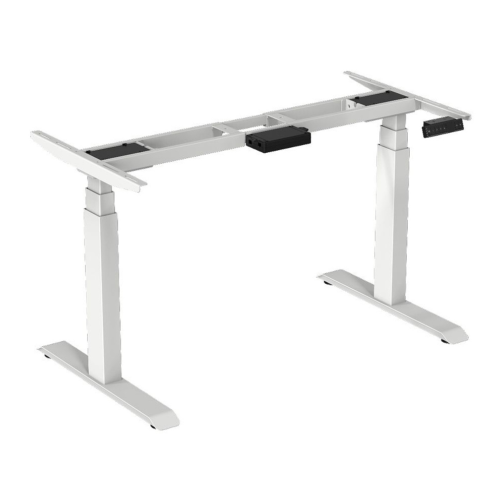 Каркас стола с электроприводом двухмоторный AOKE, Well Desk Uplift, белый (AK02YJYT-YZB3-M01.WH)