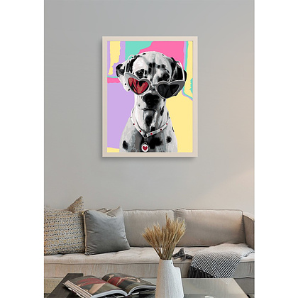 Картина по номерам "Далматинец" - 3 Картина по номерам "Далматинец" - 3