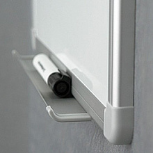 Магнитная доска с керамическим покрытием белая, 90x120 см, -30%