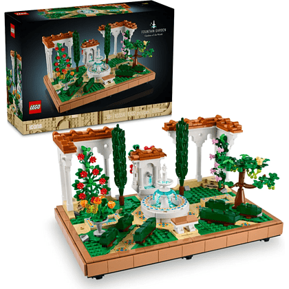 Конструктор "Lego", "Сад с фонтанами"