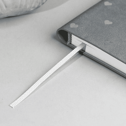 Книга записная "Замша", А6, 96 листов, линейка, серый - 6