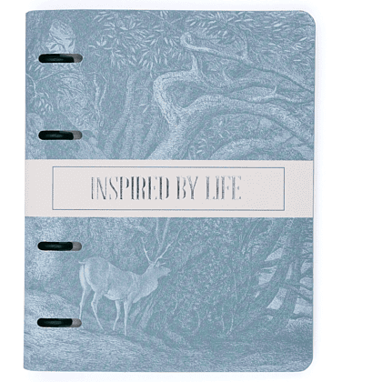 Тетрадь "Premium. Smoky Sky", А5, 120 листов, клетка, голубой - 2