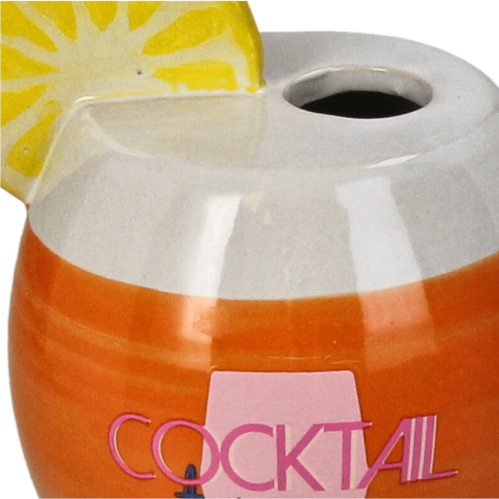 Ваза "Cocktail Fine", фарфор, оранжевый - 2
