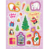 Книга "100 наклеек. Зимние наклейки. Яркий новый год!" - 4