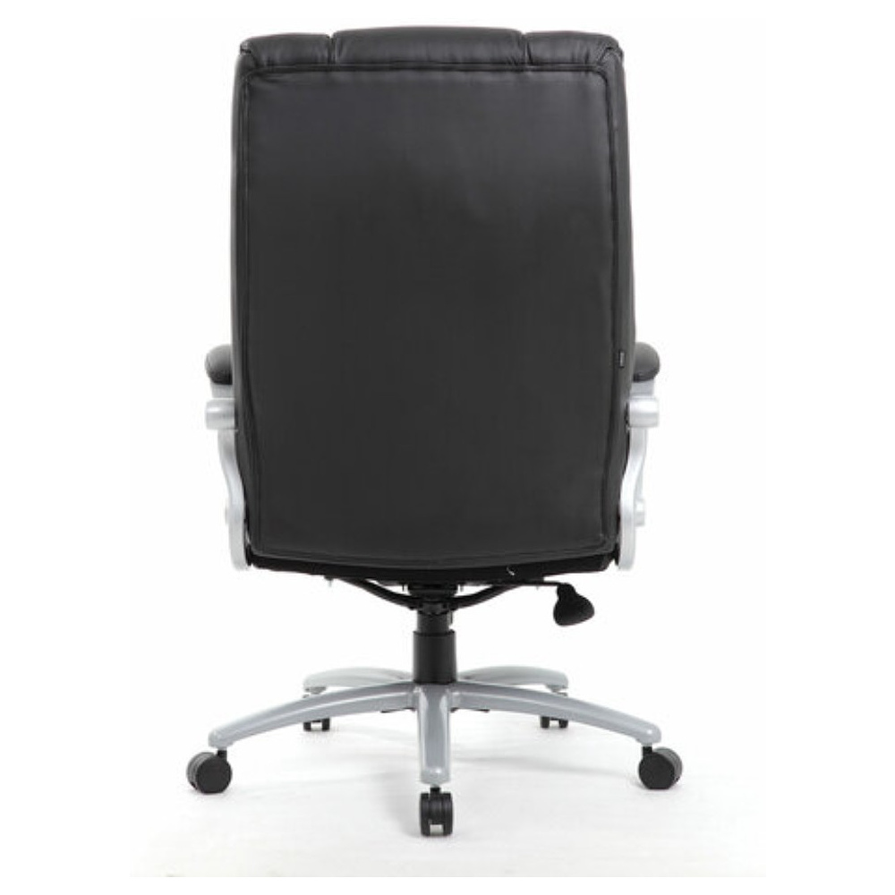 Кресло для руководителя BRABIX "Premium Blocks HD-008", экокожа, металл, черный - 4