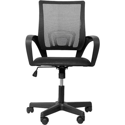 Кресло для персонала ПМК 695 CH ткань, черный, пластик - 3