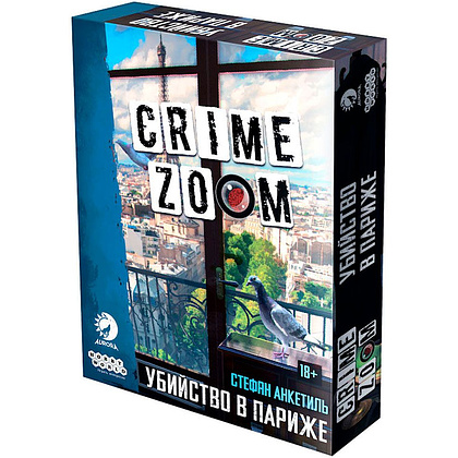 Игра настольная "Crime Zoom: Убийство в Париже"
