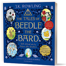 Книга на английском языке "The Tales of Beedle the Bard", J.K. Rowling, Illustr. Chris Riddell