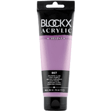 Краски акриловые "Blockx", 907 пурпурный светлый, 120 мл
