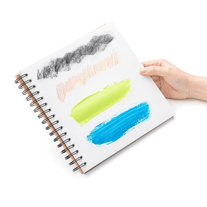 Скетчбук "Himi", 21.6x21.6 см, 160 г/м2, 50листов, зелёный - 4