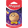 Точилка "Planet", 1 отверстие, ассорти - 3