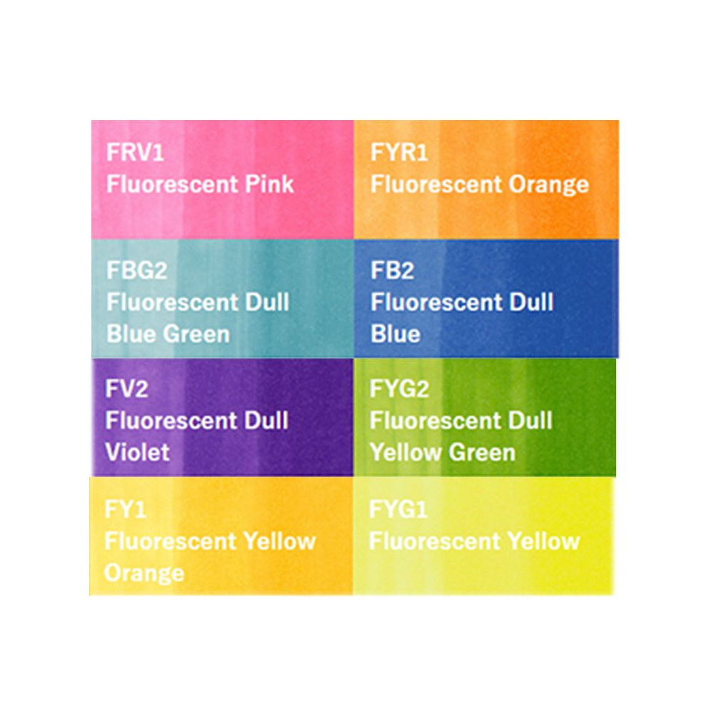 Маркер перманентный "Copic Sketch", FV-2 флуоресцентный тусклый фиолетовый - 2
