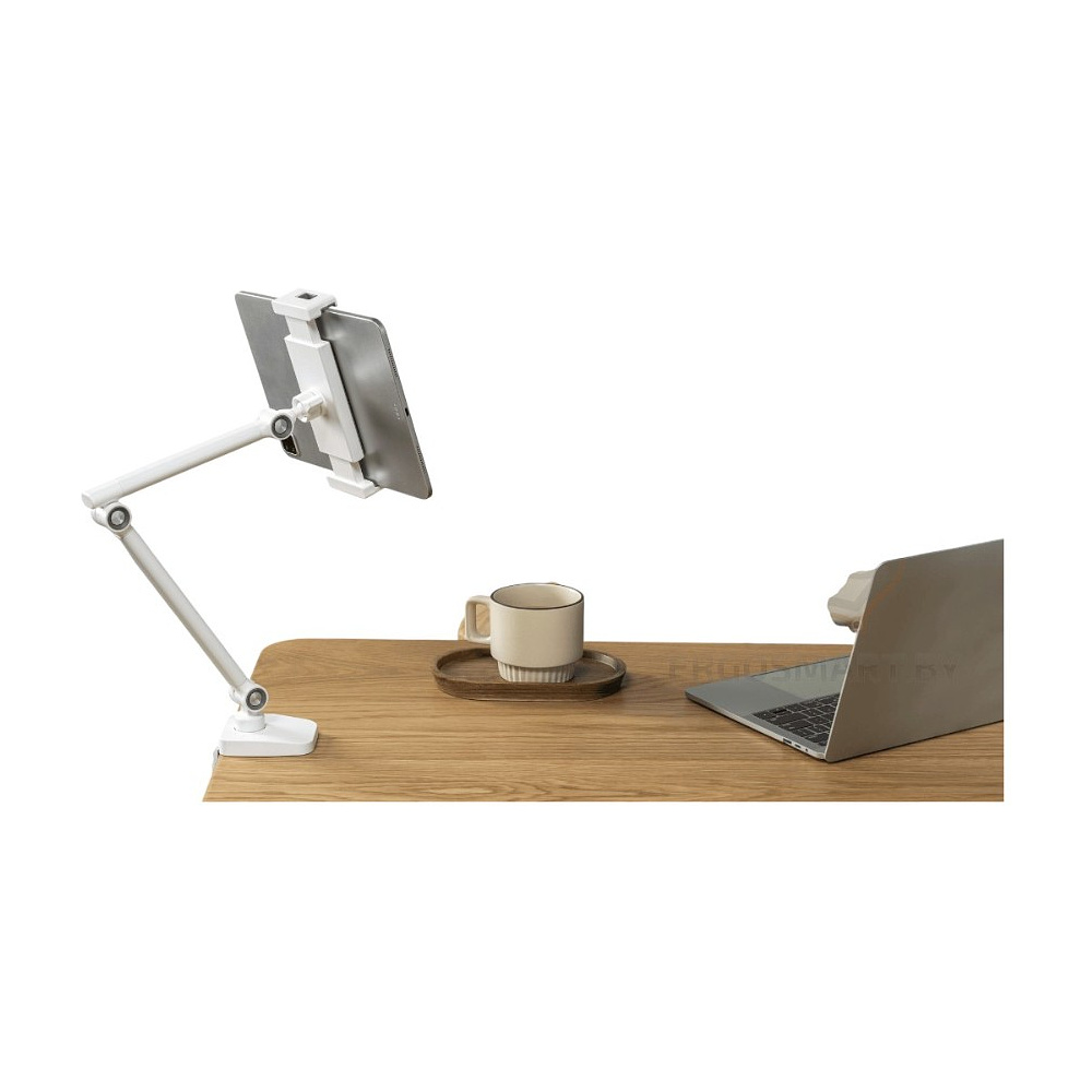 Крепление для планшета (смартфона) Tablet Clamp, белый матовый - 3 Крепление для планшета (смартфона) Tablet Clamp, белый матовый - 3