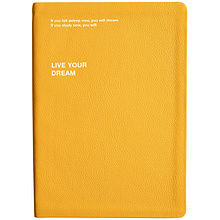 Ежедневник недатированный InFolio "Dream", А5, 192 страницы, желтый