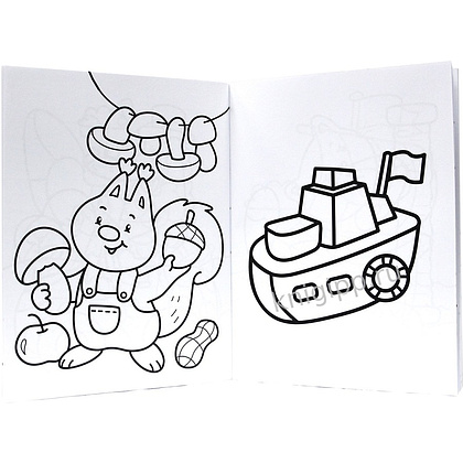 Раскраска "Супер-пупер раскраска. Для малышей" - 2